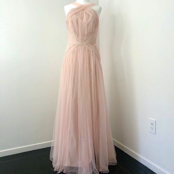 Jim Hjelm Dust Pink Bridesmaid Dress - Picture 1 of 7